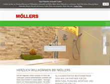Tablet Screenshot of moellers-coesfeld.de